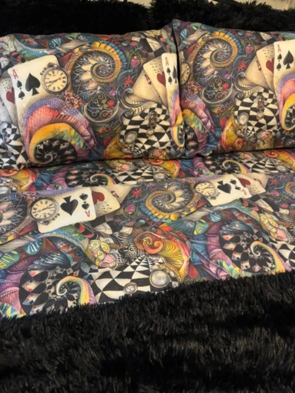 Designer Custom Queen Sheet Set